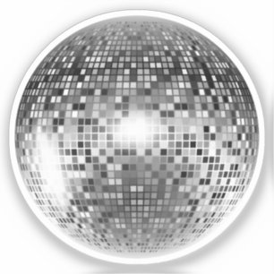 Disco Boll Klistermärken