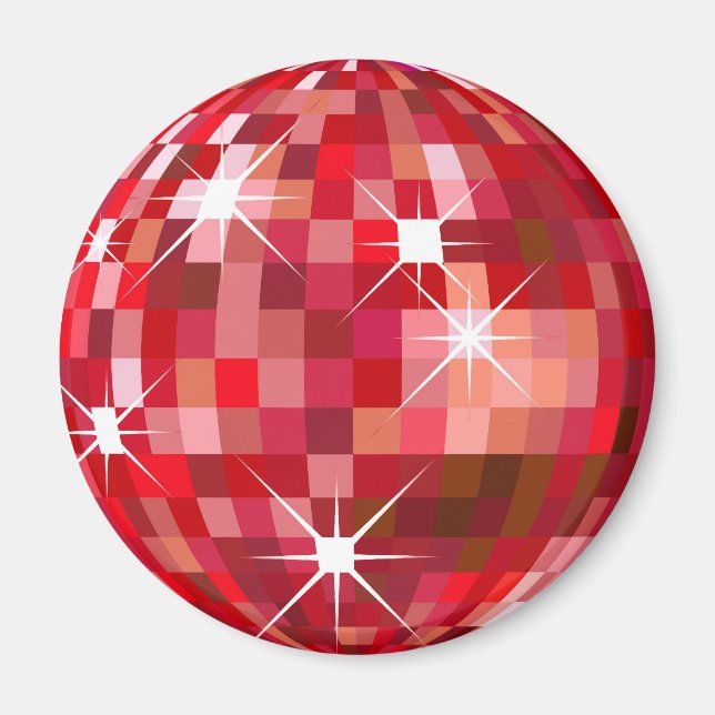 Disco boll magnet (Framsidan)