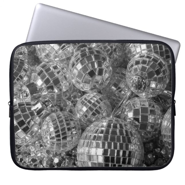 Disco Boll Ornaments Laptop Fodral (Framsidan)