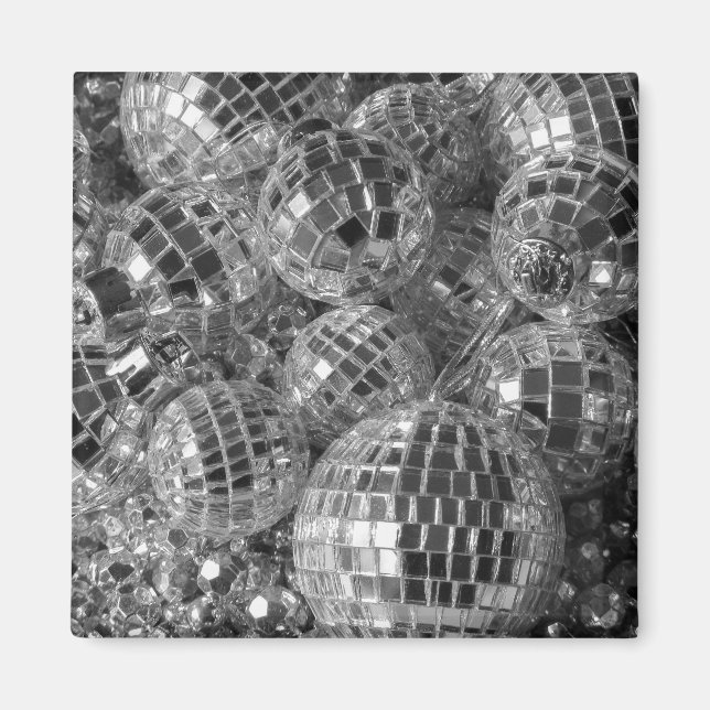 Disco Boll Ornaments Magnet (Framsidan)