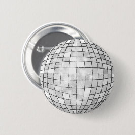Disco Boll Pin Knapp
