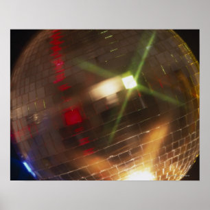 disco boll poster