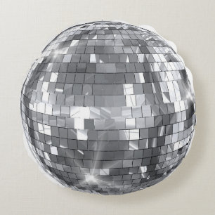 Disco Boll Rund Kudde