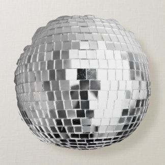 disco boll rund kudde