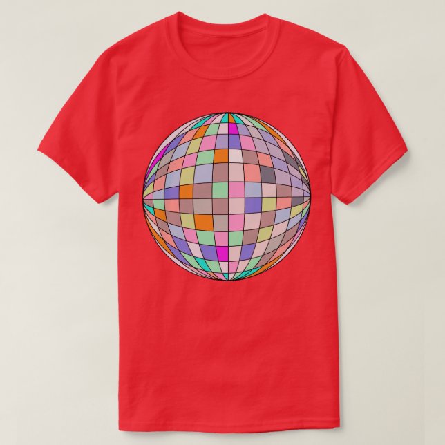 Disco Boll T Shirt (Design framsida)