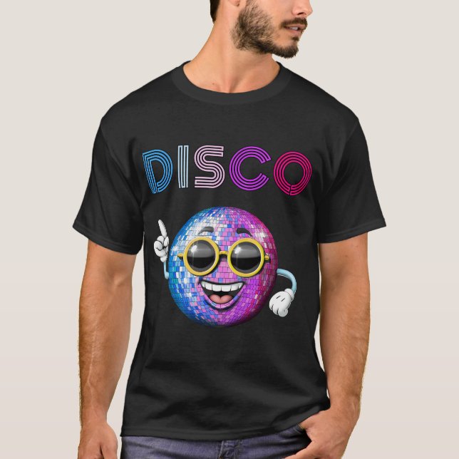 Disco Boll T Shirt (Framsida)
