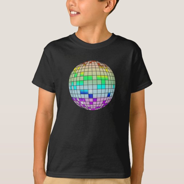 Disco Boll T Shirt (Framsida)