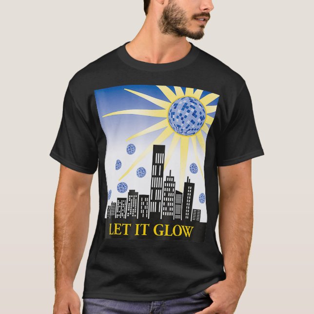 Disco Boll T Shirt (Framsida)