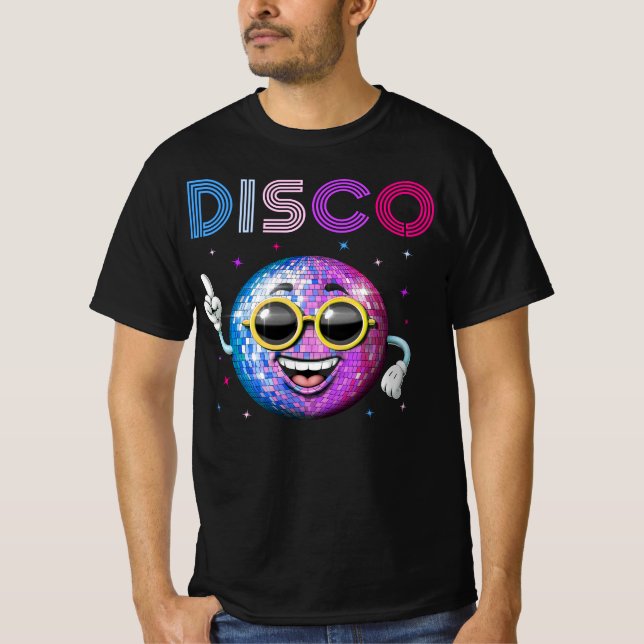Disco Boll T Shirt (Framsida)