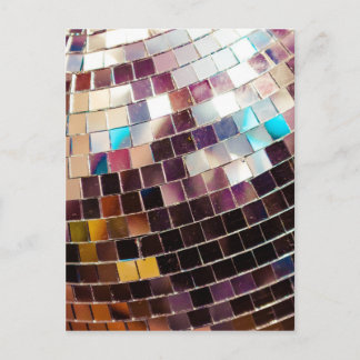 Disco Boll Vykort