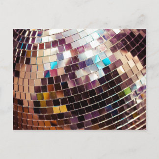 Disco Boll Vykort