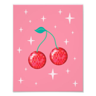 Disco Cherry 1 Fototryck