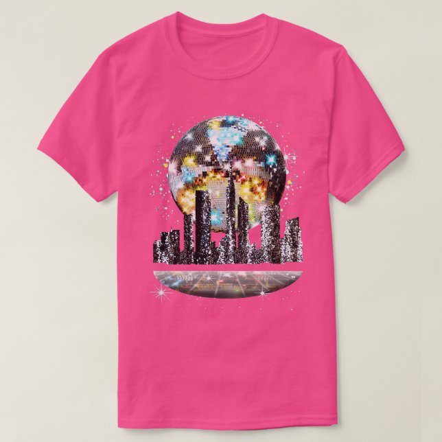 Disco City T Shirt (Design framsida)