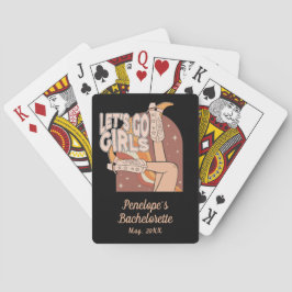 Disco Cowgirl Bachelorette Party Favor Casinokort