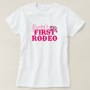 Disco Cowgirl First Rodeo T Shirt