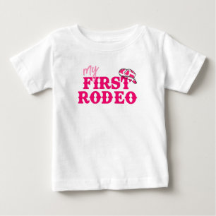 Disco Cowgirl Första Rodeon T Shirt