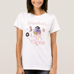 Disco Cowgirl Nashville Rosa Rodeo | Brudtärna T Shirt<br><div class="desc">Du ska gifta dig! Eller så ska din bästa vän det. Hur som helst får du planera en drömhelg med dina tjejkompisar. Det finns flera namn du kan kalla detta tema. Vissa kallar det "Boots and Bling". Andra kan kalla det för "Brudens sista disco". Vad du än bestämmer dig för...</div>