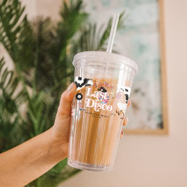 Disco Cowgirl Nashville Rosa Rodeo | Sängkammaren Take Away Mugg