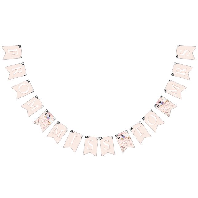 Disco Cowgirl Seterina | Fröken till Fru Vimplar (Alla)