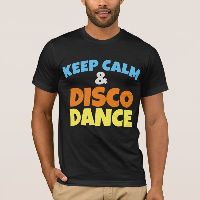DISCO DANCE 1970-talets T-SHIRTS TEES-sweatshirts (Framsida)