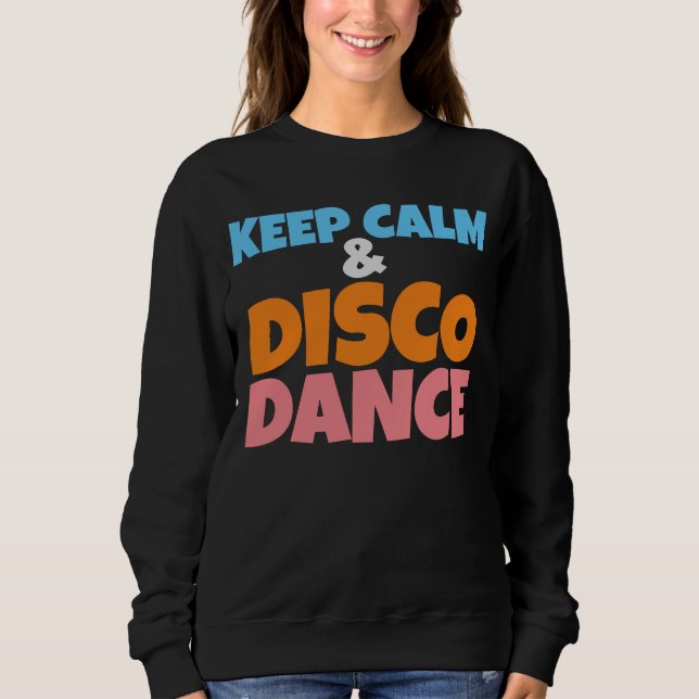 DISCO DANCE 1970-talets T-SHIRTS TEES-sweatshirts (Framsida)