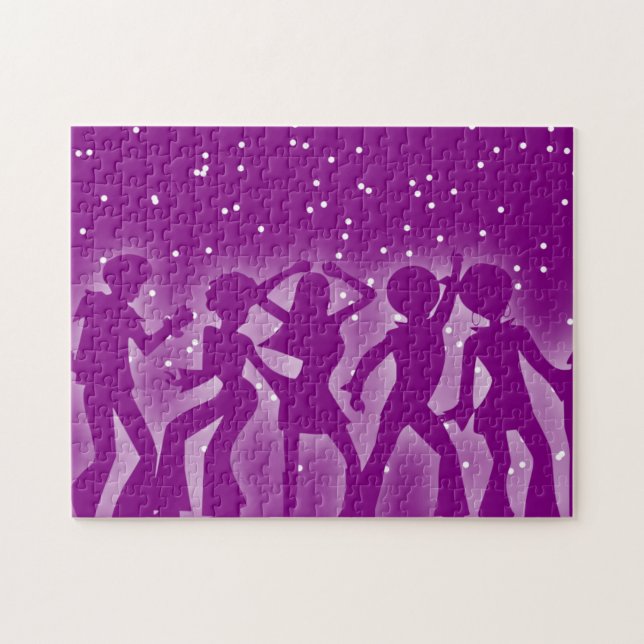 DISCO DANCING 1970 S JIGSAW PUZZLE PUSSEL (Horisontell)
