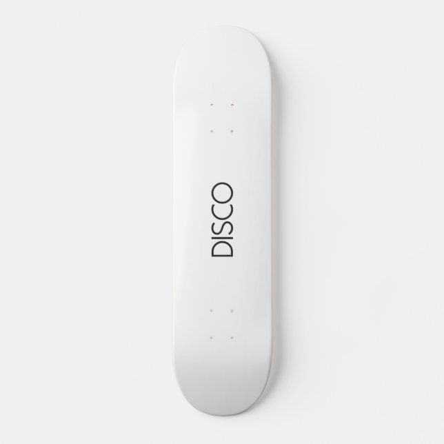 DISCO Dancing Mini Skateboard Bräda 18,5 Cm (Framsida)