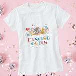 Disco Dancing Queen Snigel T Shirt<br><div class="desc">Den här söta diskotemat t-shirt är perfektens val att visa upp kärlek från 70-talet och sak söt. Med en söt disco boll adorned snigel i pastel färg och omgiven av tvillingstjärnor och söt blommor, tar den här skjortan upp det diskotemat med en viskös kärnskena. Funkyn retro brev stavar ut "Dancing...</div>