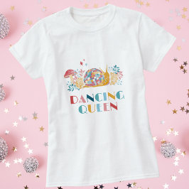 Disco Dancing Queen Snigel T Shirt