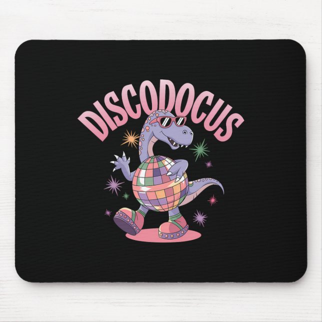 Disco Dansande Dinosaurie Diplodocus Dino Rolig 70 Musmatta (Framsidan)