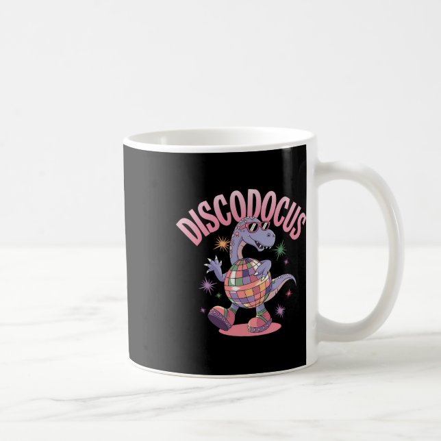 Disco Dansande Dinosaurie Diplodocus Dino Roligt 7 Kaffemugg (Höger)