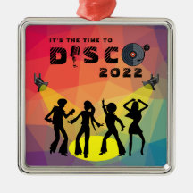 Disco dansar golv retro multifärgad firande