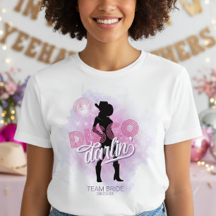Disco Darlin' Sängkantslag Brud ID928  T Shirt
