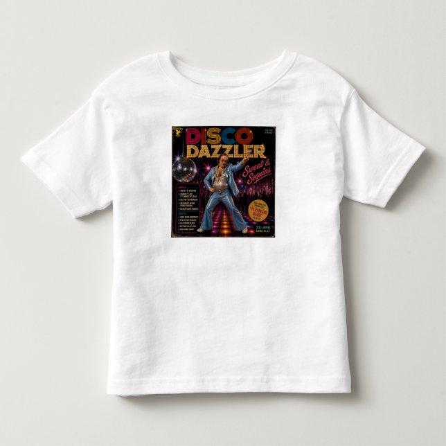 Disco Dazzler Album T Shirt (Framsida)