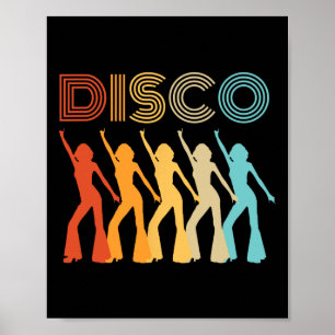 Disco Diva Theter Party 70s Retro Vintage 70's Dan Poster