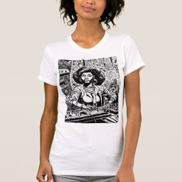 Disco Divas - Heroic DJ i Klubb 54 T Shirt