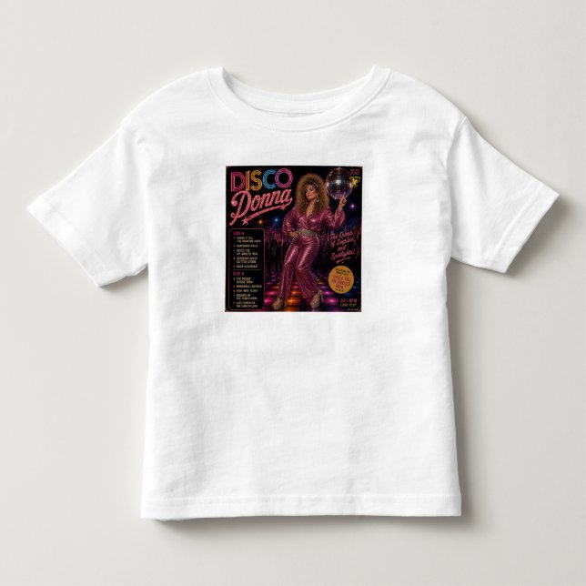 Disco Donna Album T Shirt (Framsida)