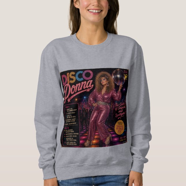 Disco Donna Album T Shirt (Framsida)