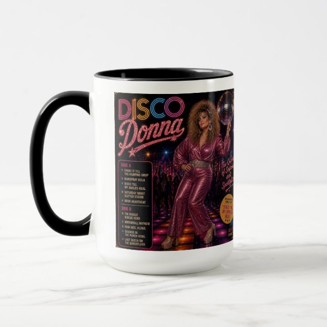 Disco Donna & Disco Dazzler Mugg (Vänster)
