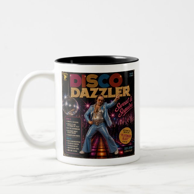 Disco Donna & Disco Dazzler Två-Tonad Mugg (Vänster)