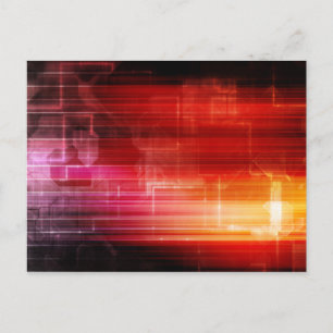 Disco Electronic Music Techno Party Background Art Inbjudan Vykort