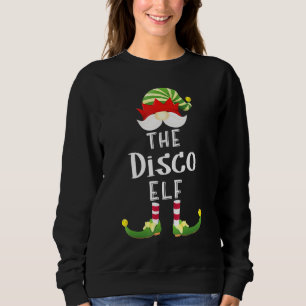 Disco Elf Group jul Pajama Party T Shirt