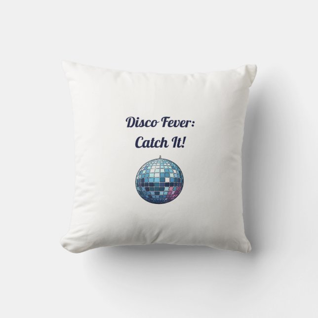 Disco Fever Catch It! Disco Ball with Reflective B Kudde (Framsida)