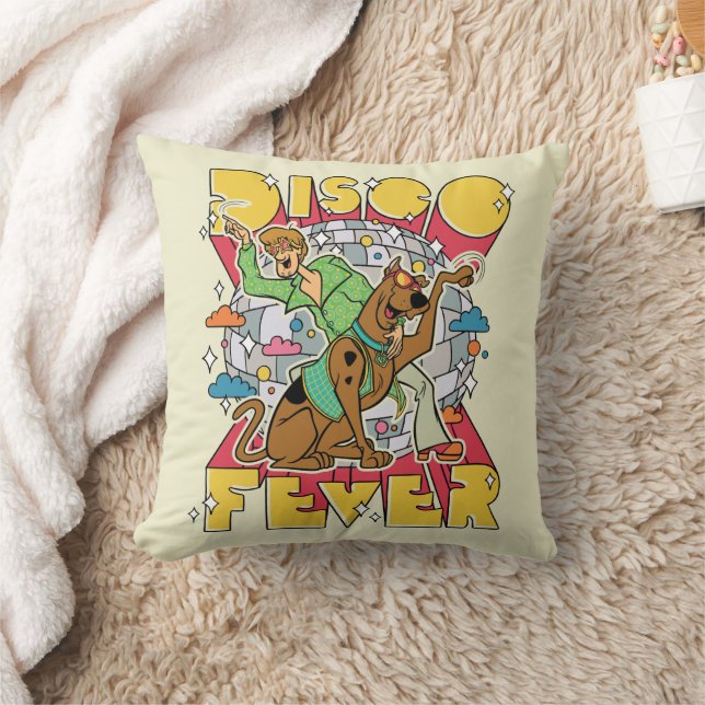 Disco Fever med Scooby och Shaggy Kudde (Filt)
