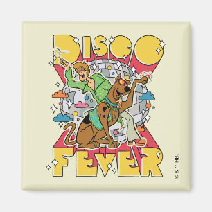 Disco Fever med Scooby och Shaggy Magnet