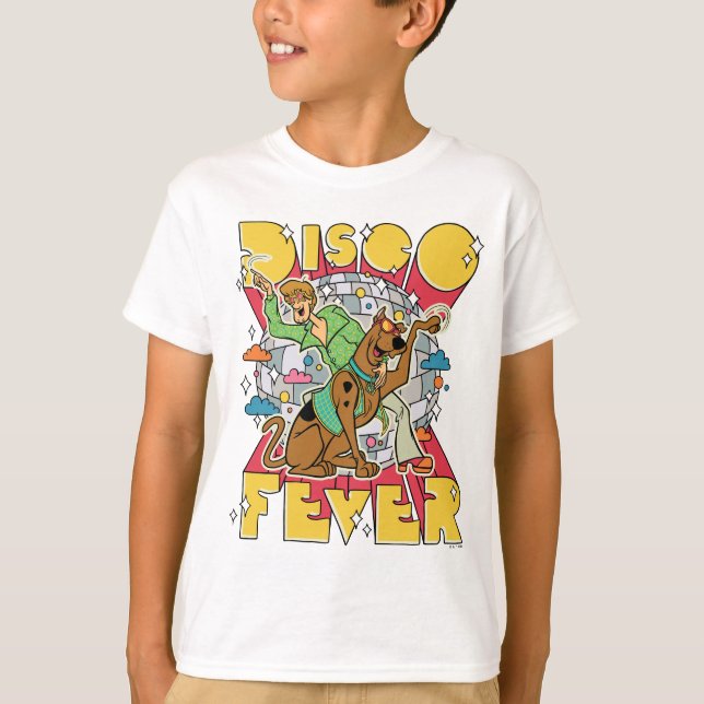 Disco Fever med Scooby och Shaggy T Shirt (Framsida)