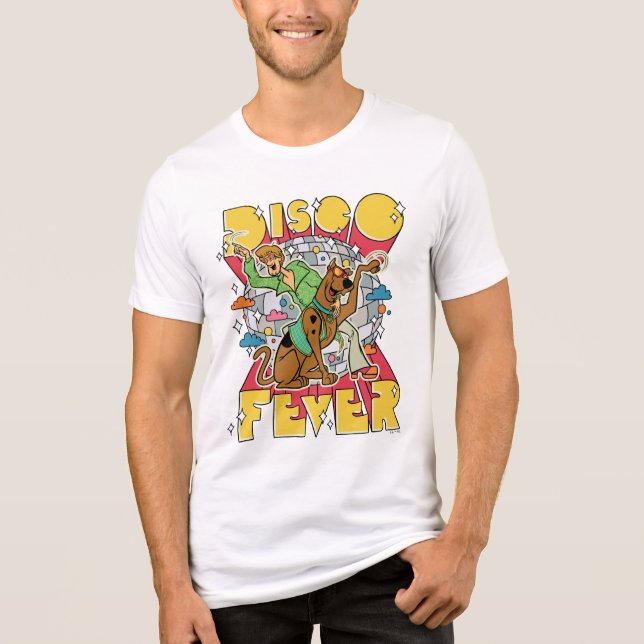 Disco Fever med Scooby och Shaggy T Shirt (Framsida)