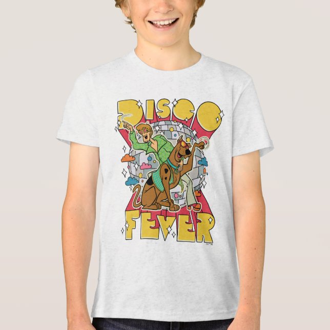 Disco Fever med Scooby och Shaggy T Shirt (Framsida)