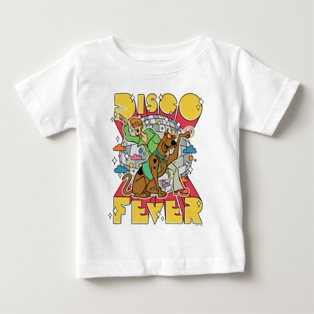 Disco Fever med Scooby och Shaggy T Shirt (Framsida)