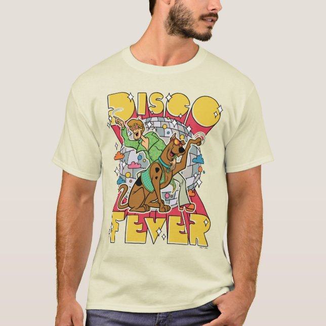 Disco Fever med Scooby och Shaggy T Shirt (Framsida)
